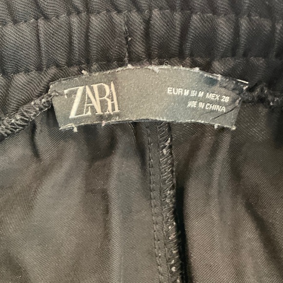 Zara Black Cargo Pants - Picture 3 of 4